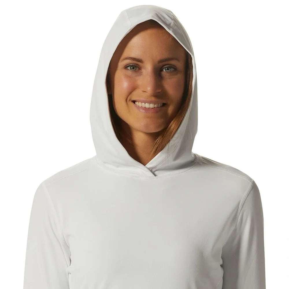 Mountain Hardwear Crater Lake long sleeve lightweight hoodie/sun shirt - Picture 10 of 11